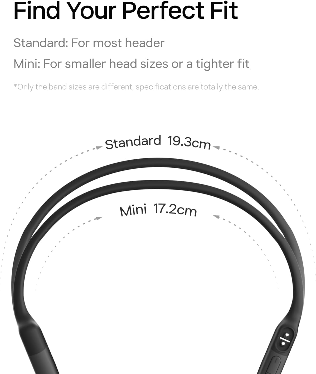 (Mini Size) Shokz Openrun Bone Conduction Sports Headphones, Bluetooth Wireless Earphones with Mic, 8H Playtime, Open-Ear Waterproof Headset for Running, Workout, Driving ((Cosmic Black) image number 2