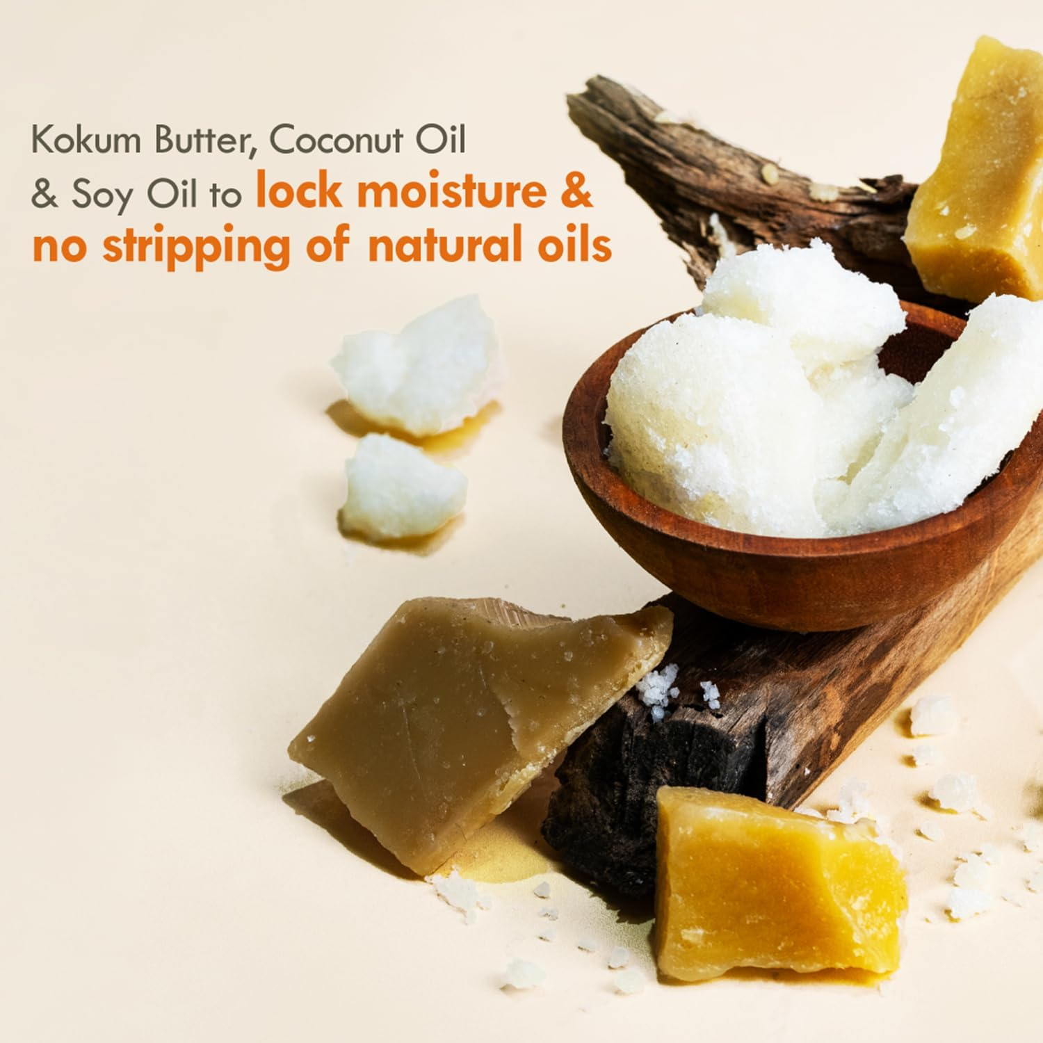 Nat Habit Exfoliating Orange Butter Bath Soap with Ayurvedic Cold Processed for Brightening, Scar Reduction, Exfoliation,Tan Removal (Pack of 2 X 125Gm) image number 4