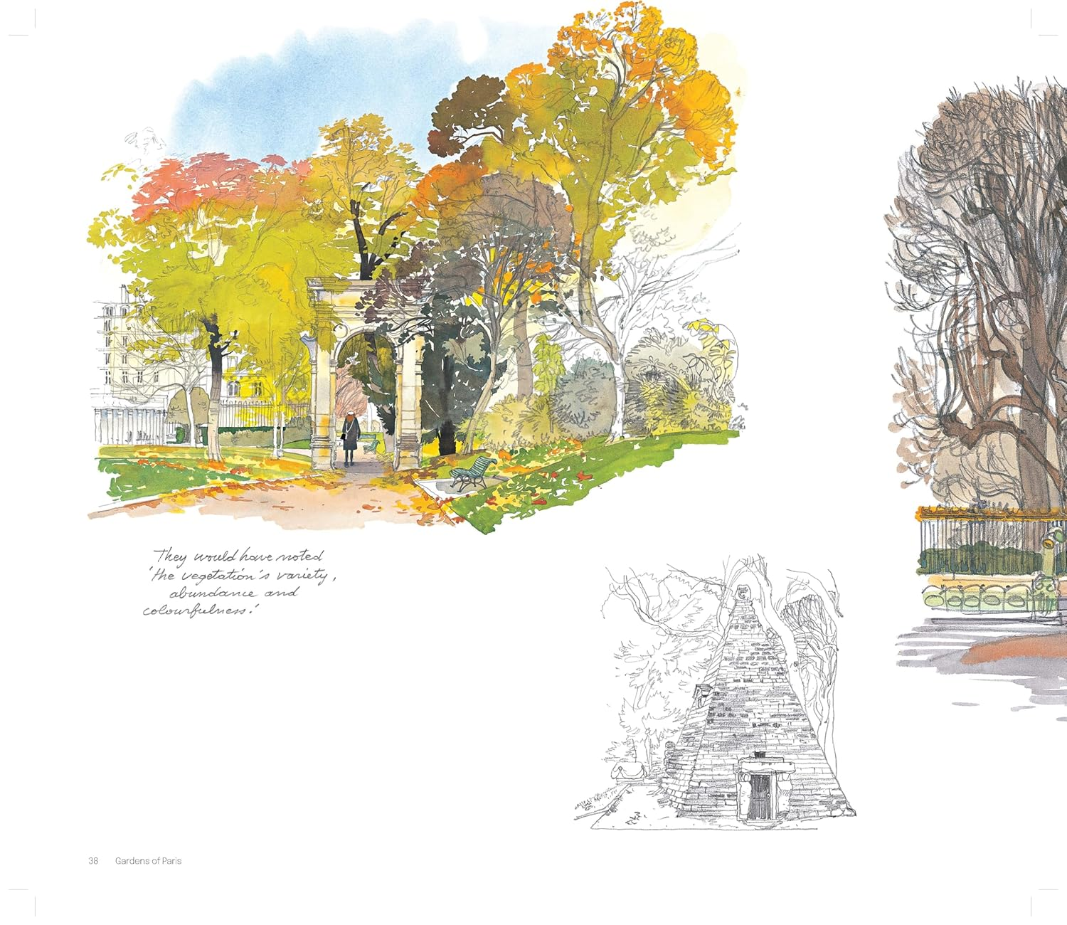 Garden of Paris Sketchbook image number 4
