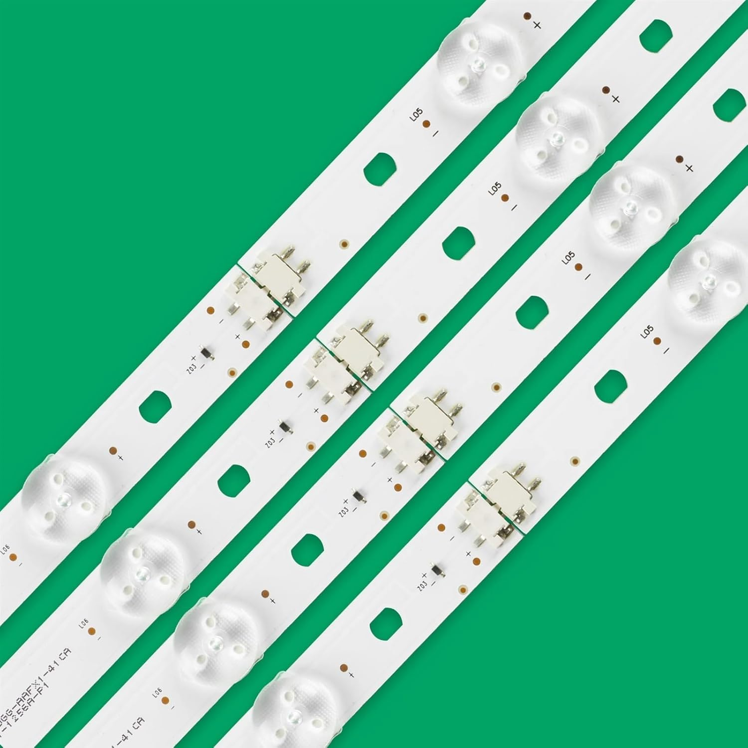 CHROX 8Pcs LED Strip Fit for LG 49" TV 49UH6030 49UF640V 49UK6200 49UK6300PLB 49LK5700PSC 49UJ6300 49LK5700 49LJ5550 NC490DGG-AAFX1-41CA image number 1