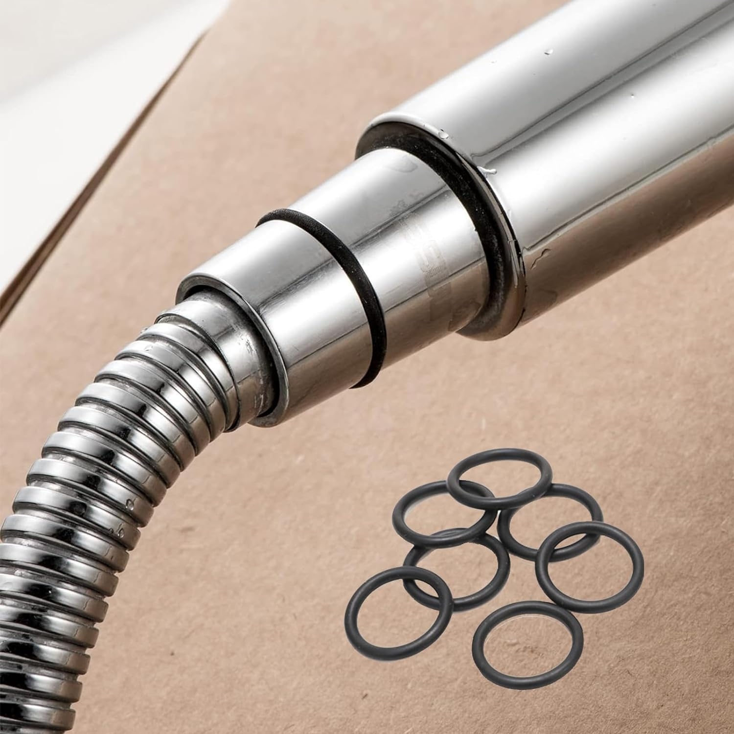 225 Pcs O Ring Seal Set,Nitrile Butadiene Rubber O Rings Set,18 Different Sizes,Rubber O Ring Kit Gasket Washer Seals with Classification Box for Plumbing,Faucet Tap,Auto Repair,Gas Connection image number 1