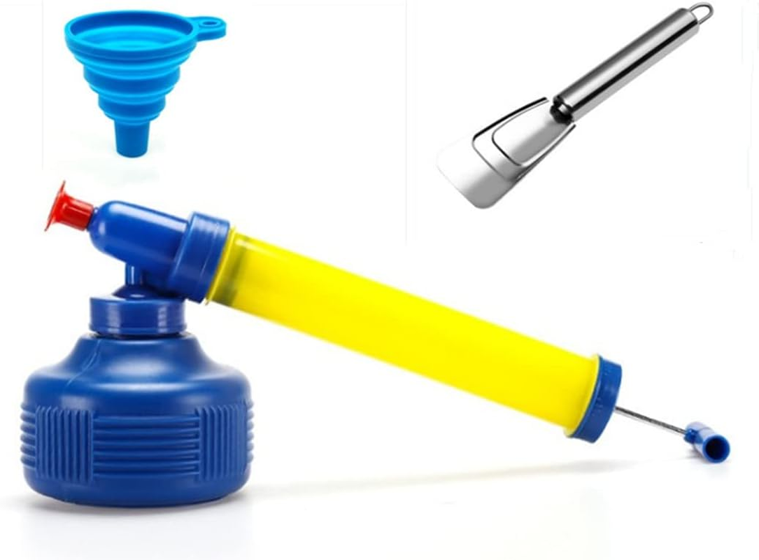 Dadaozhijian Diatomaceous Earth Applicator Garden Puffer Duster (Red, 1/1)