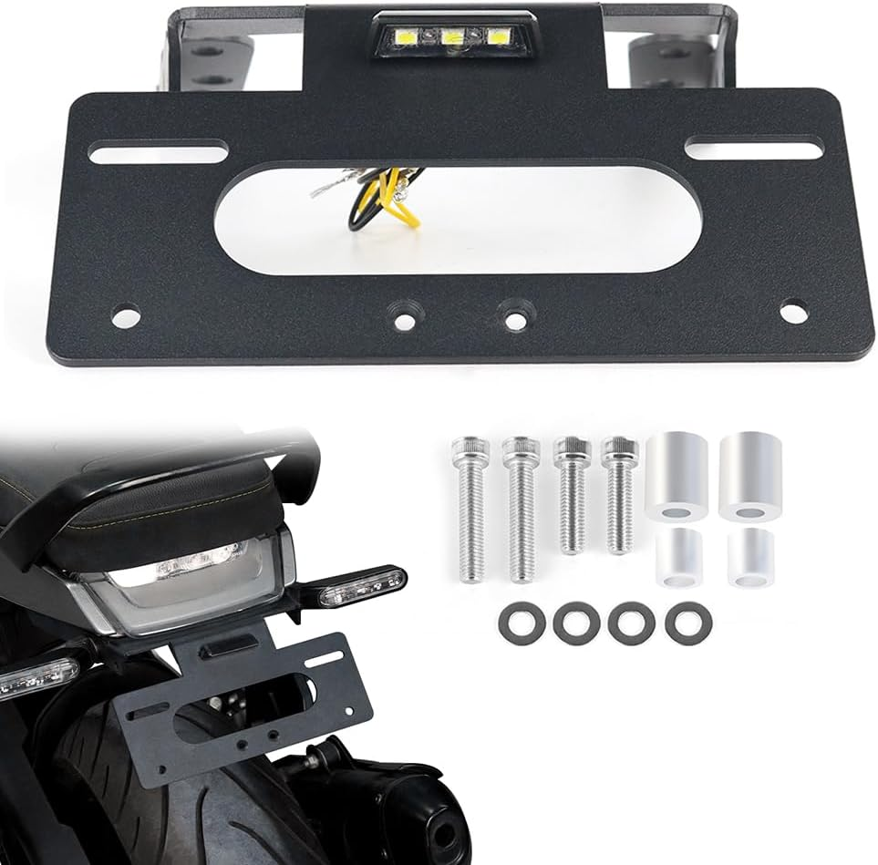 Motorcycle Fender Eliminator Compatible with Husqvarna Vitpilen/Svartpilen 401 2020-2023, Svartpilen 125/200/250 2020 2021 2022 2023 Tail Tidy image number 2