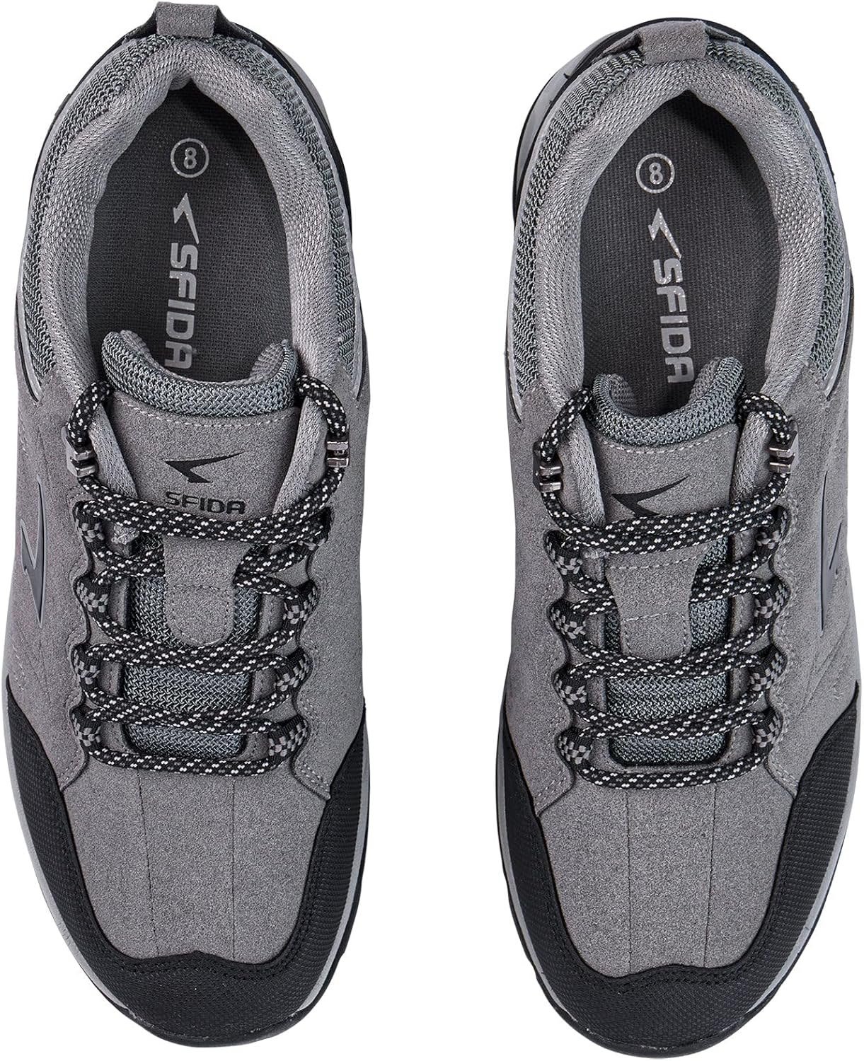 Sfida Voyage Women S Outdoor Walking Shoes Grey/Black Lightweight Comfort Trail image number 2