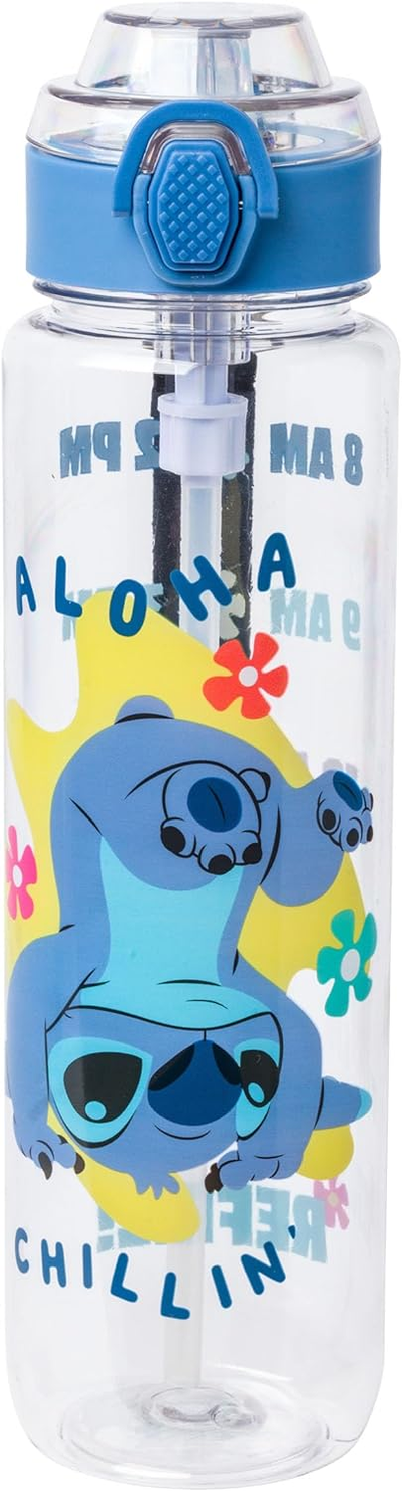 Silver Buffalo Hello Kitty Kawaii Milk Stainless Steel Water Bottle with Strap, 27 Ounces