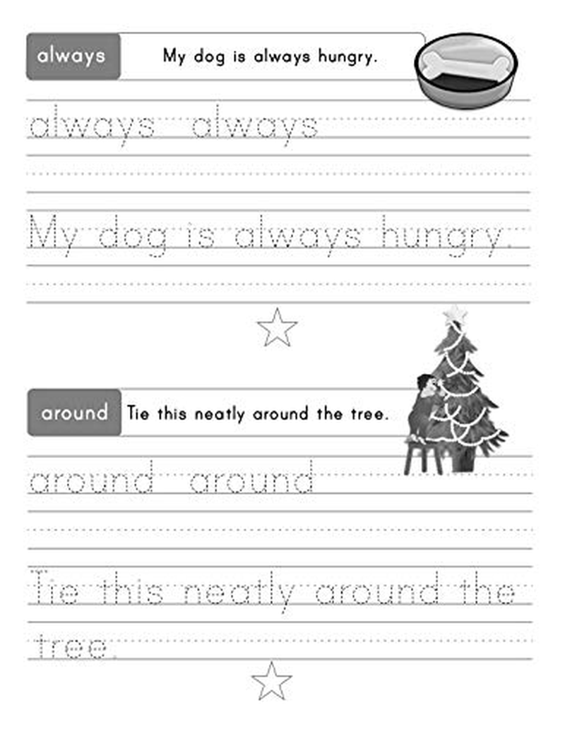 200 Essential Sight Words for Kids Learning to Write and Read: Activity Workbook to Learn, Trace & Practice 200 High Frequency Sight Words image number 4