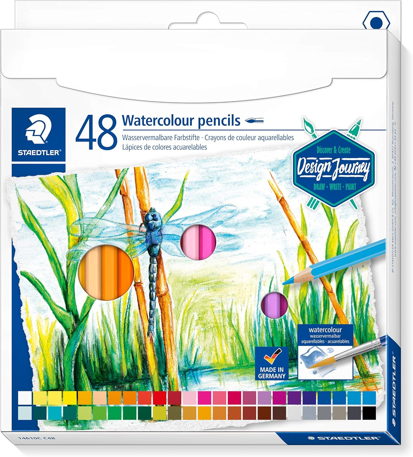 Staedtler Noris Aquarell Coloured Pencil (Pack of 12)