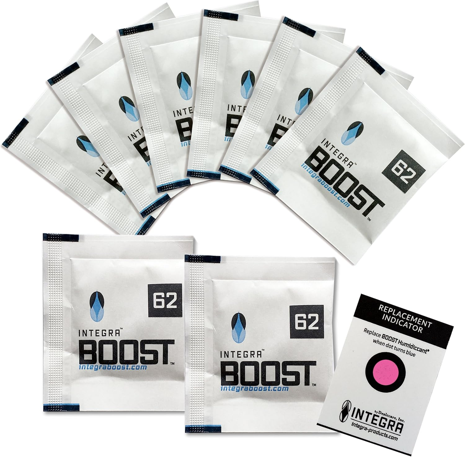 Integra Boost 62% - 8 X 4G Humidifier I 2-Way Humidifier with Indicator Display - Humidity up to 10 G I Humidification Pack image number 1