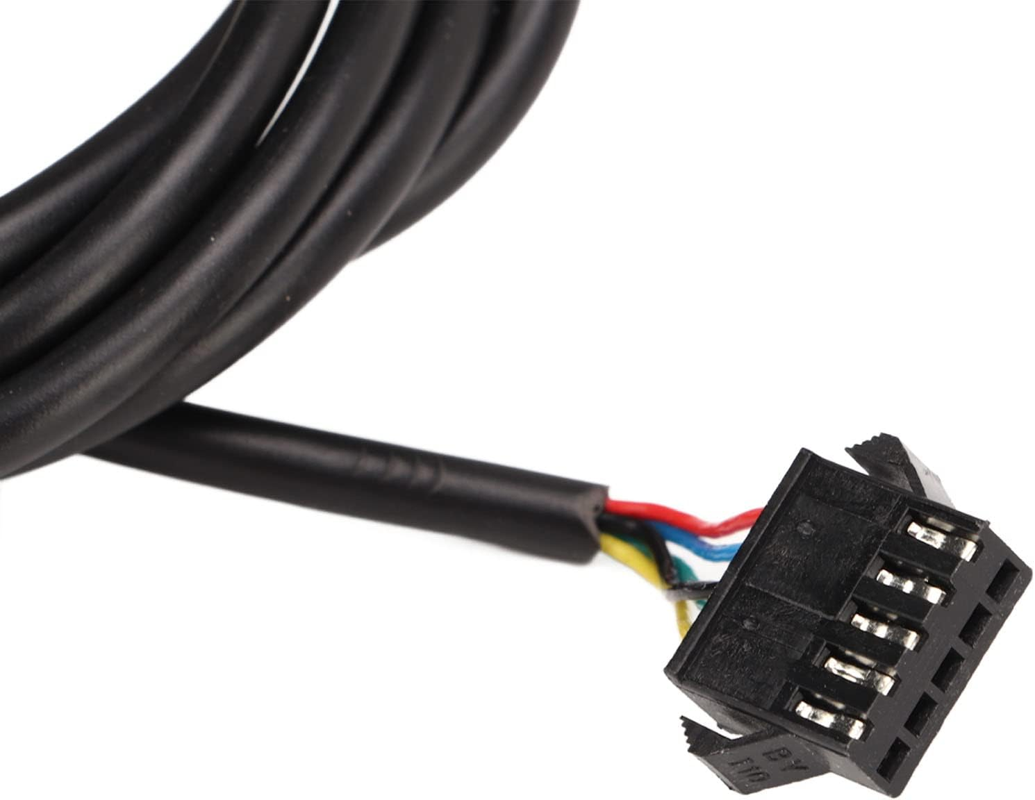 Electric Bicycle Display Panel, ABS 5V LCD High Definition Multifunction Bike Display Panel, Electric Bicycle LCD Display Meter with SM Connector for Bicycle Modification image number 2