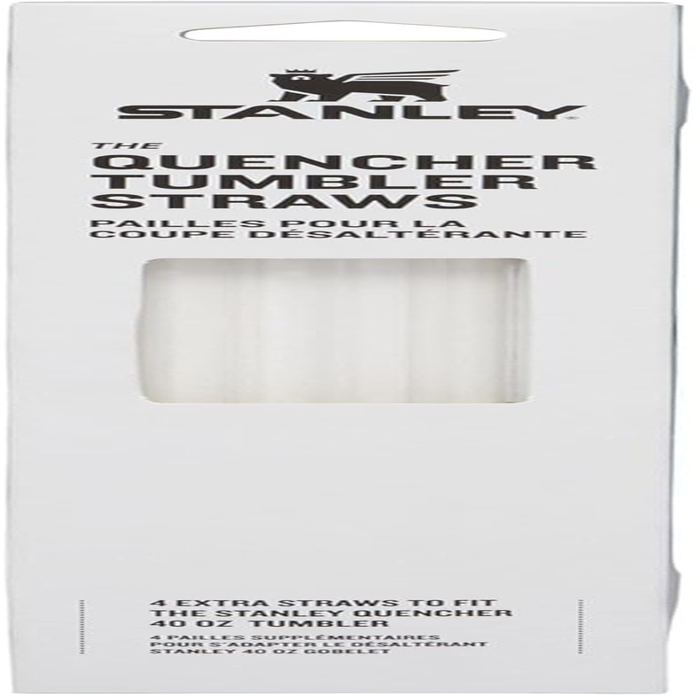 Stanley Reusable Quencher Straws | 4-Pack of Bpa-Free, Reusable Straws for Clean Drinking | Perfect for Stanley'S 40Oz Tumblers | Clear