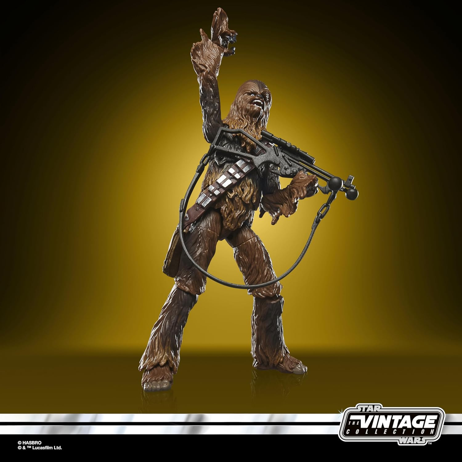 Star Wars the Vintage Collection Chewbacca, Star Wars: a New Hope Premium 3.75 Inch Collectible Action Figure image number 3