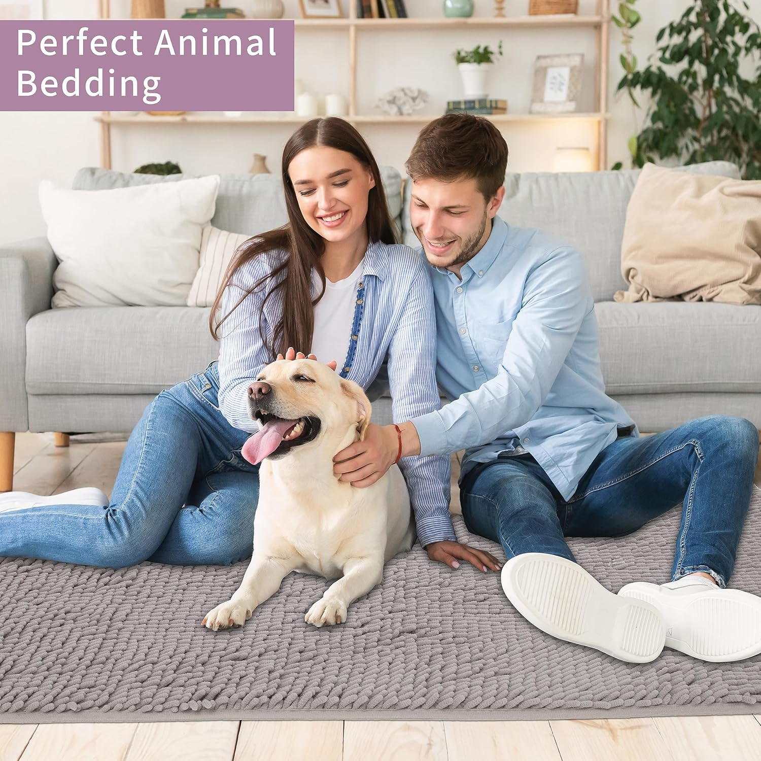 DZWLKJ Guinea Pig Fleece Bedding Cage Liners, 2 Pack 28" X 56" Blanket for Cage, Pee Pads Washable Also for Chinchilla, Ferret, Hedgehog, Hamster, Rabbit, Rat, Bunny and Other Small Animal Cage image number 4