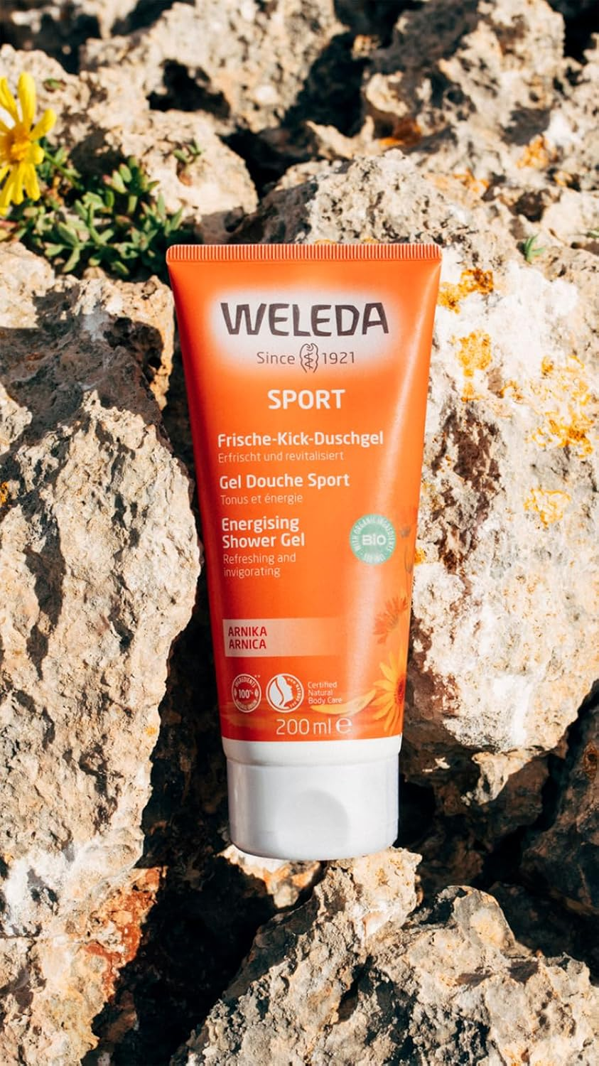 WELEDA Arnica Sports Shower Gel 200Ml, 200 Millilitre