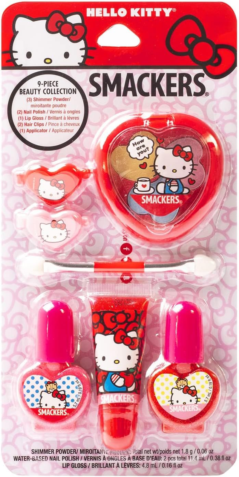 Lip Smacker Disney Nail Collection, Princess Nail Polish, Set of 6 Water-Based Polishes
