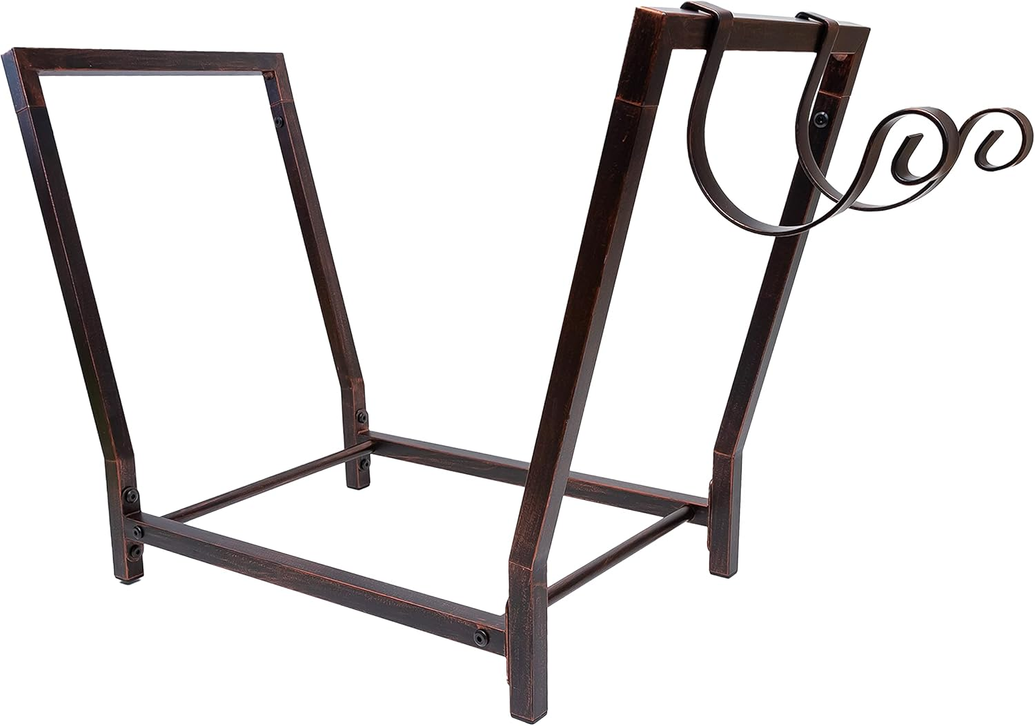 Firewood Racks with Hooks (Black)