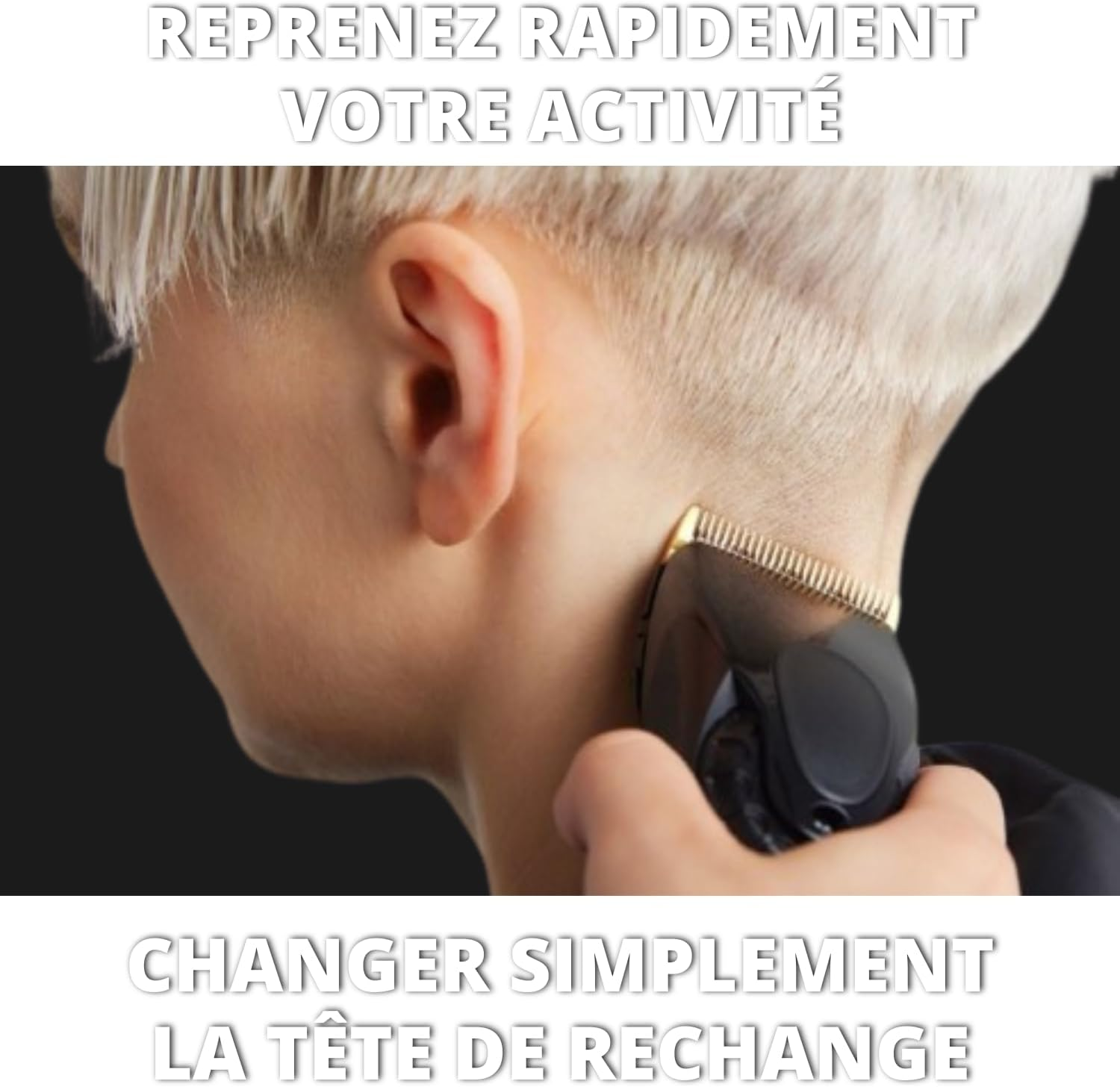 Shaving Head Hair Trimmer Compatible with Panasonic Hair Clippers ER1611 ER1512 ER-GP80 ER1511 ER1510 ER1610 ER160 ER153 ER152 ER151 Replacement Parts Hairdressing Accessories Barber + 1 Cleaning image number 2