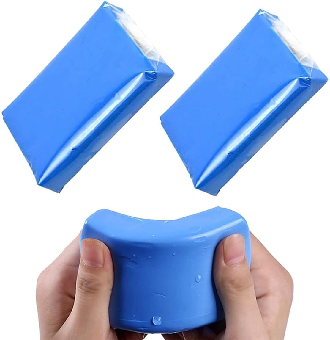 Wildauto Car Clay Bar, Detailing Clay Bar 2PCS 100G Auto Magic Clay Bar Cleaner for Car Wash image number 1