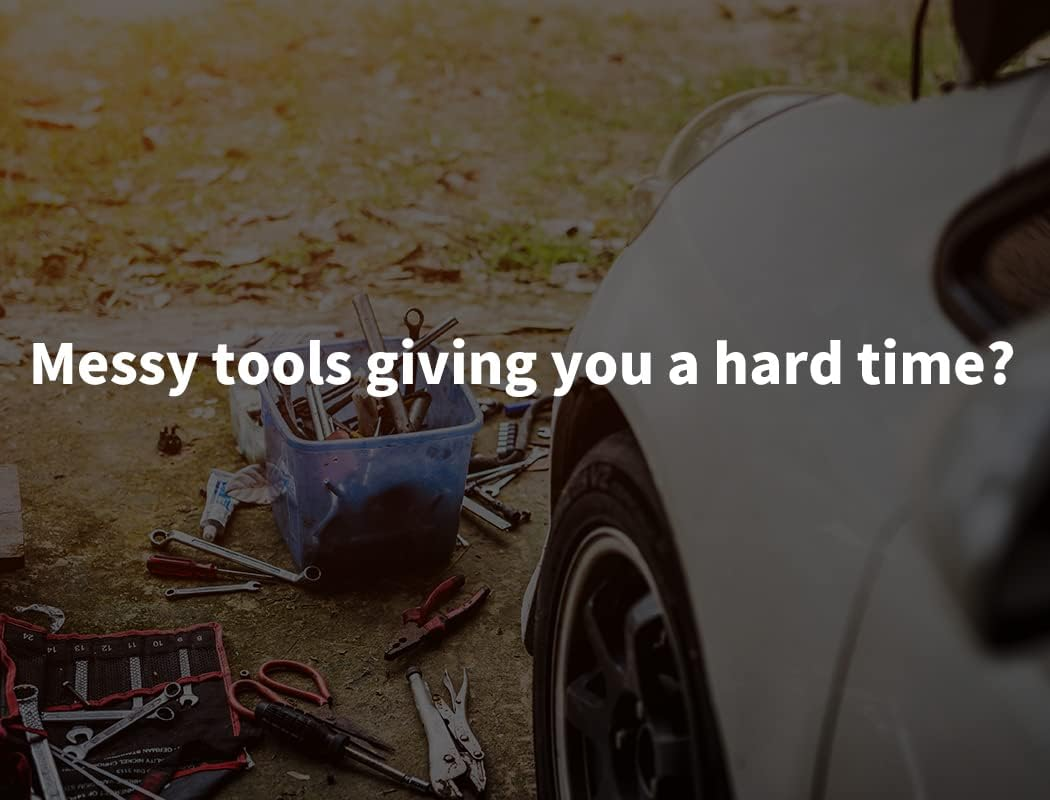 Traderight Tool Cart Trolley 3-Tier Toolbox Workshop Garage Storage Organiser, 150 Kg Capacity, Black image number 5