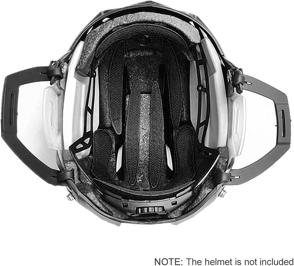 Universal Helmet Foam Pads Replacement Set Helmet Sponge Lining image number 3