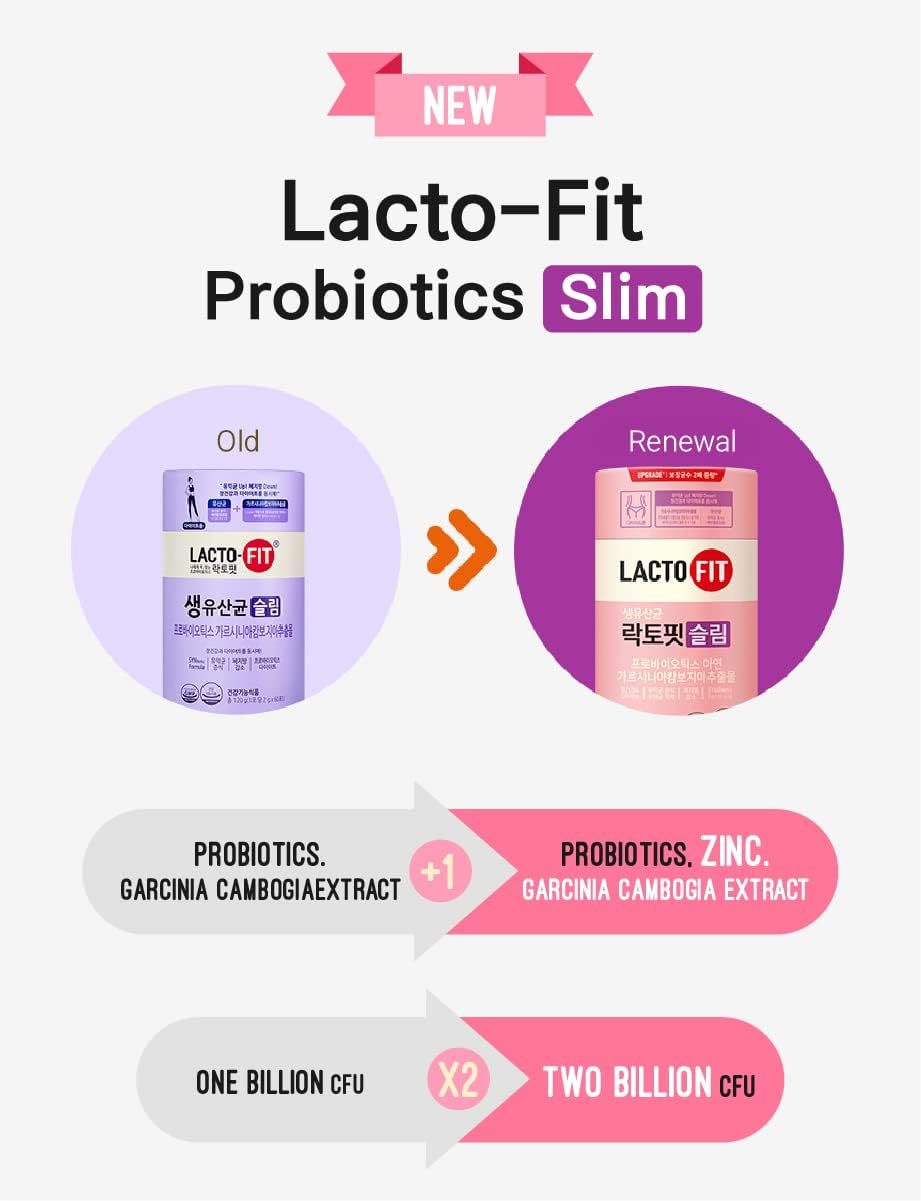 FARMER QUEEN [CKD] New Lacto-Fit Probiotics Slim, 2G X 60 Stick Packets image number 1