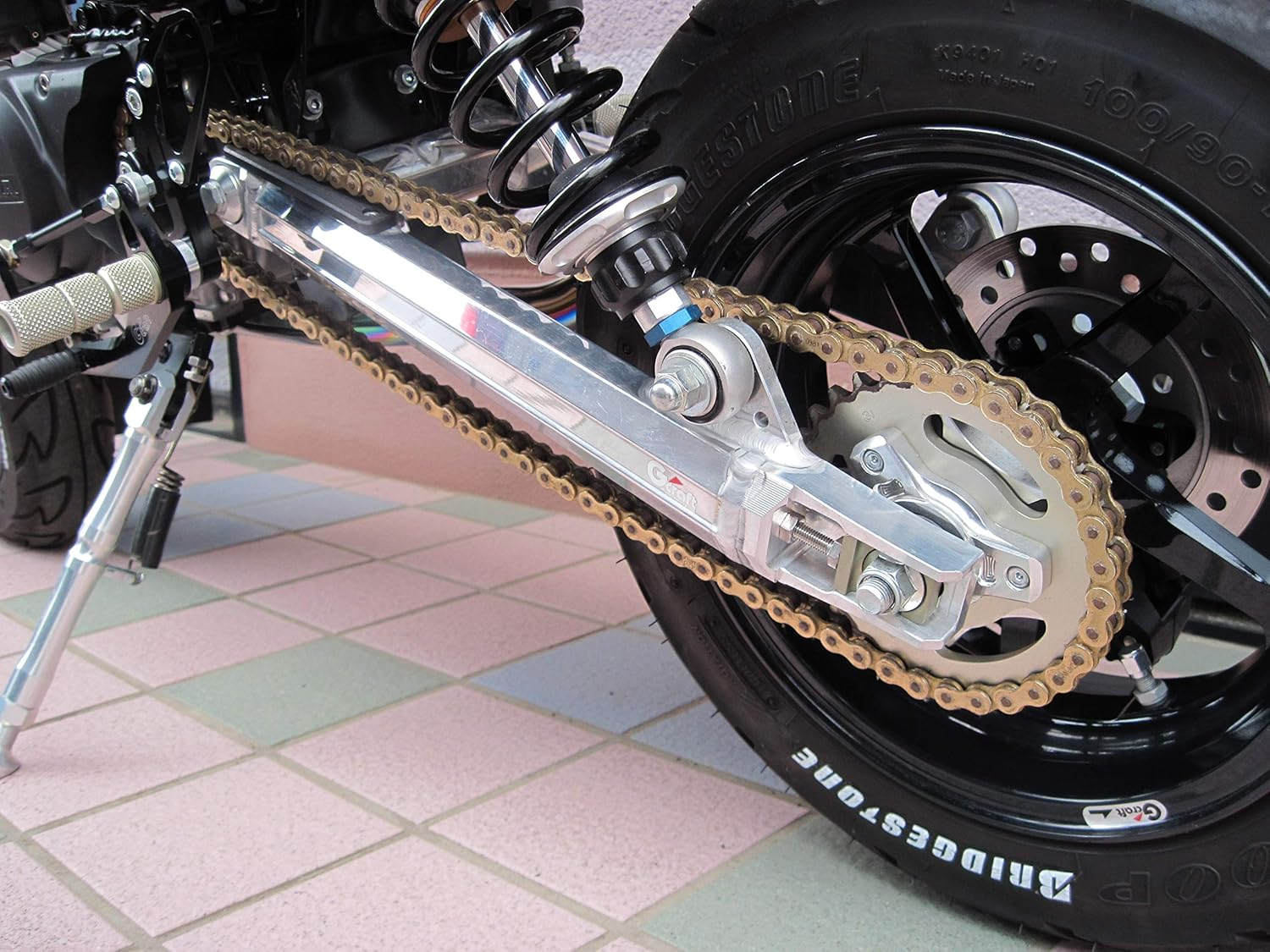 Sunstar Rear Sprocket Model Number: RH-123-32 (420 Size/32T) GROM, Monkey 125, SUPER CUB C125 image number 1