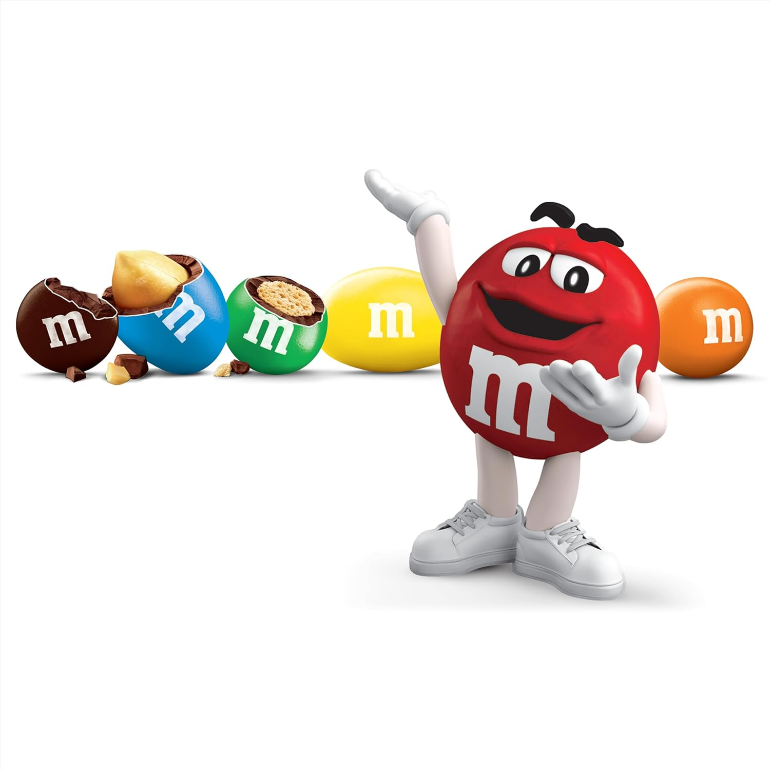 M&M'S Mix Up'S (Milk Chocolate, Peanut, Crispy) Large Bag, 335G