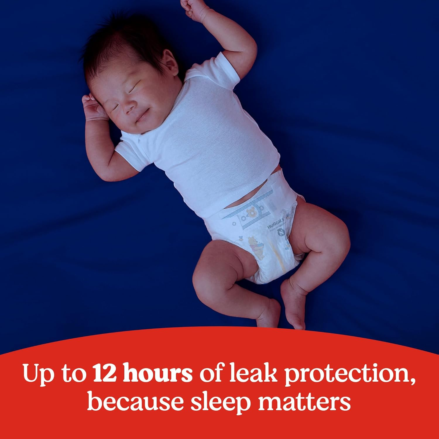 Huggies Little Snugglers Baby Diapers, Size 1 (Up to 14 Lb.), 96 Ct, Giga Jr Pack (Packaging May Vary) image number 1