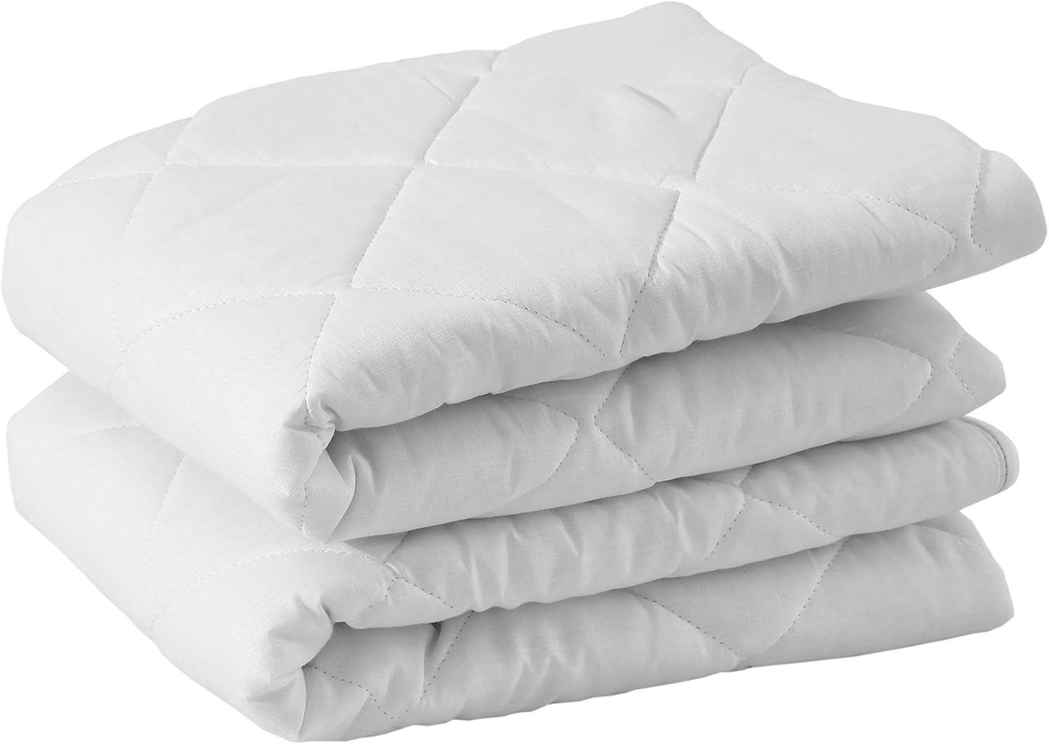 Niagara Sleep Solution Waterproof Jersey Pillow Protectors, Cotton, White, Quilted Pair Standard image number 5