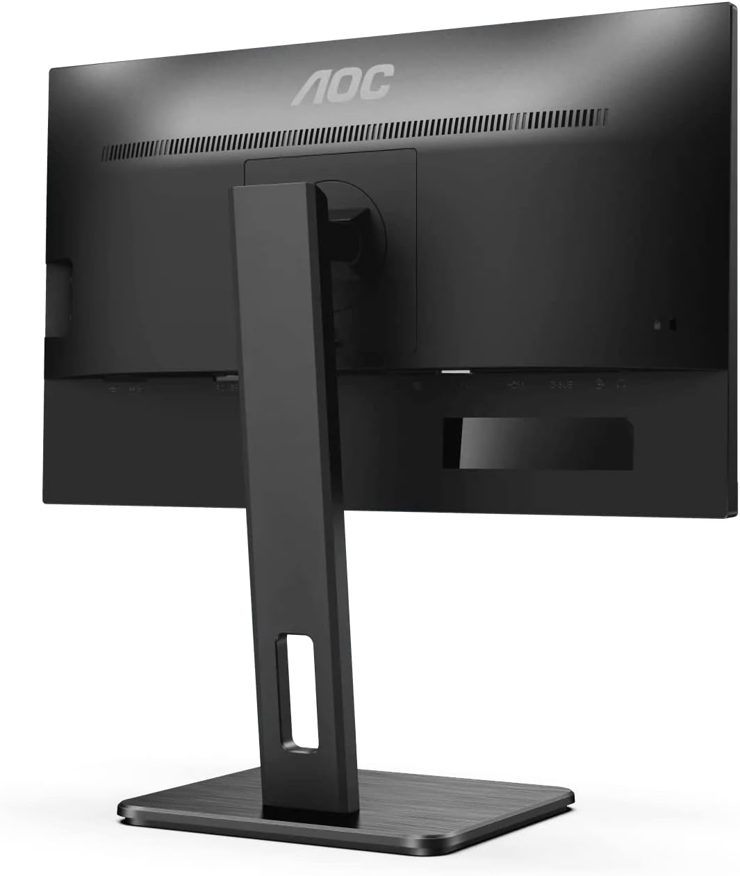 AOC 27-Inch IPS 4Ms FHD USB 3.2 Hub Business Monitor, Black image number 1