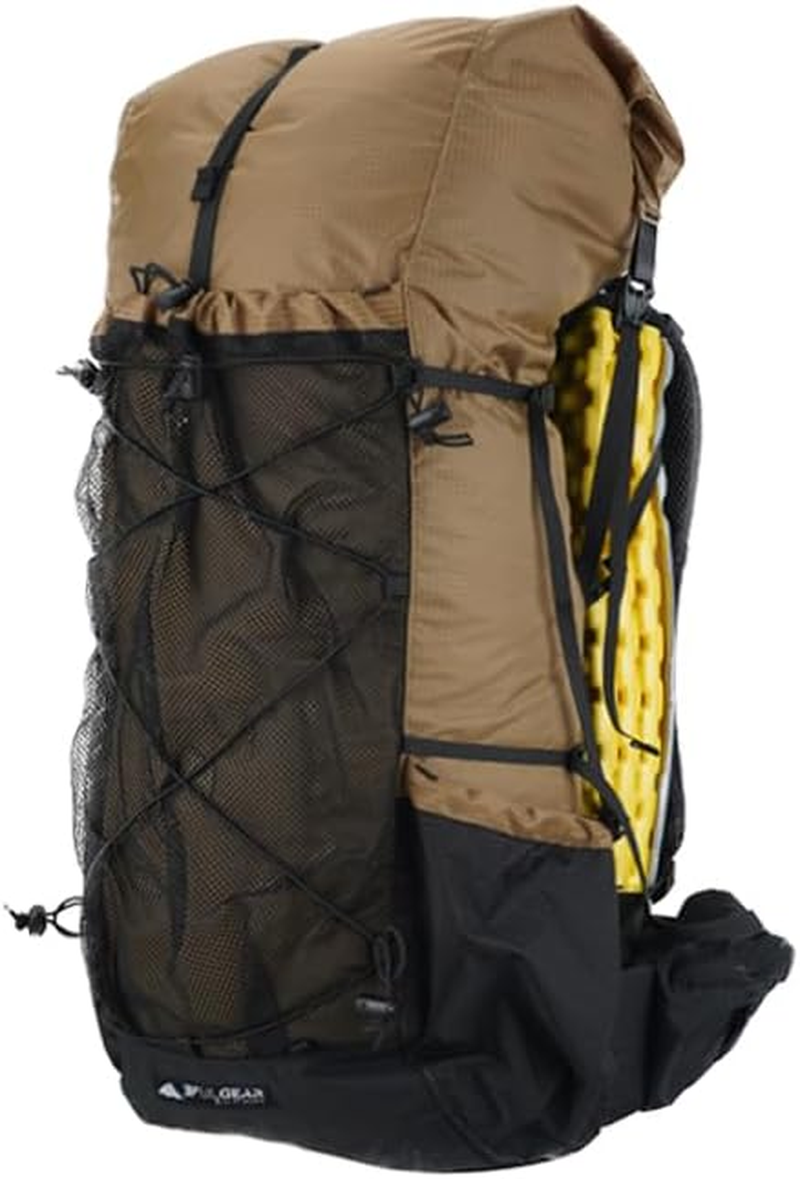 Windhike 3F UL GEAR 56L Internal Frame Hiking Backpack, Lightweight Breathable Pack-Fix Trekking Poles & Moisture-Proof Pads for Backpacking