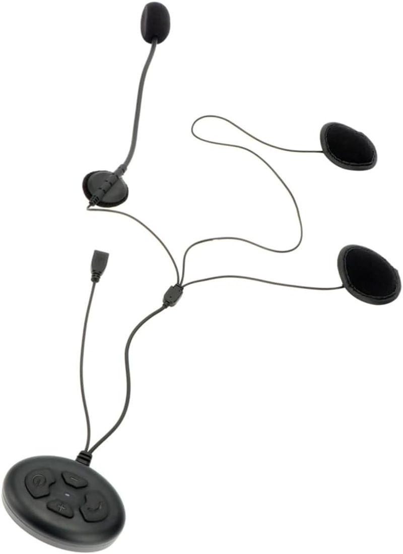 Jojofuny Dk11 Motorcycle Helmet Headset Wireless Earphone Ip54 Waterproof Riding Headset Compatible Outdoor Motorbike Riding