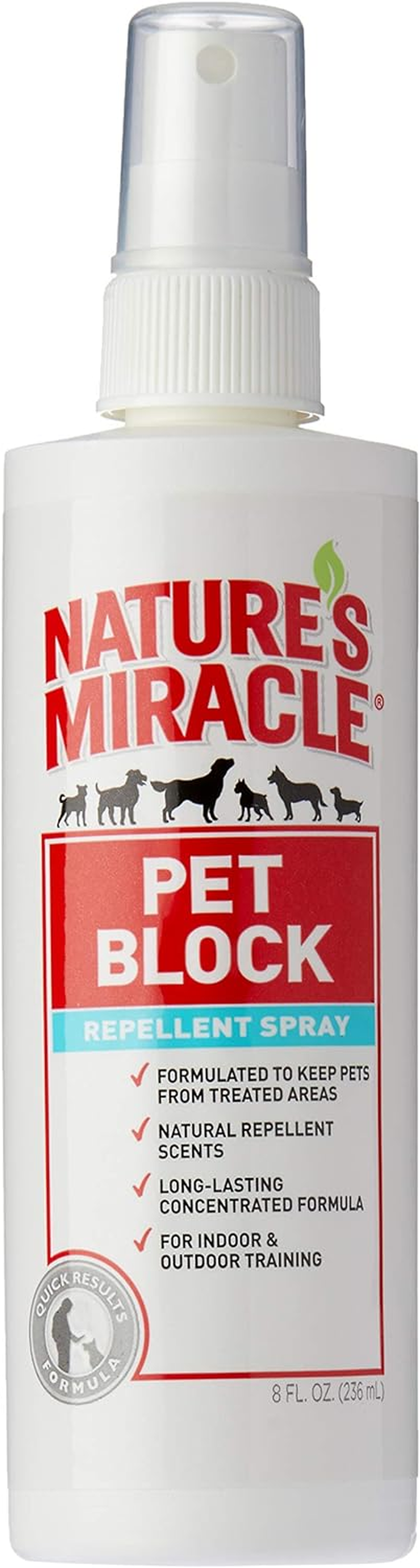 Nature'S Miracle Pet Block Repellent Spray 236Ml