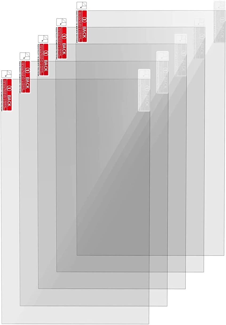10Pcs LCD Resin 3D Printer Screen Protector, Saturn/Saturn S Screen Protector, Mono X 8.9 Inch image number 1