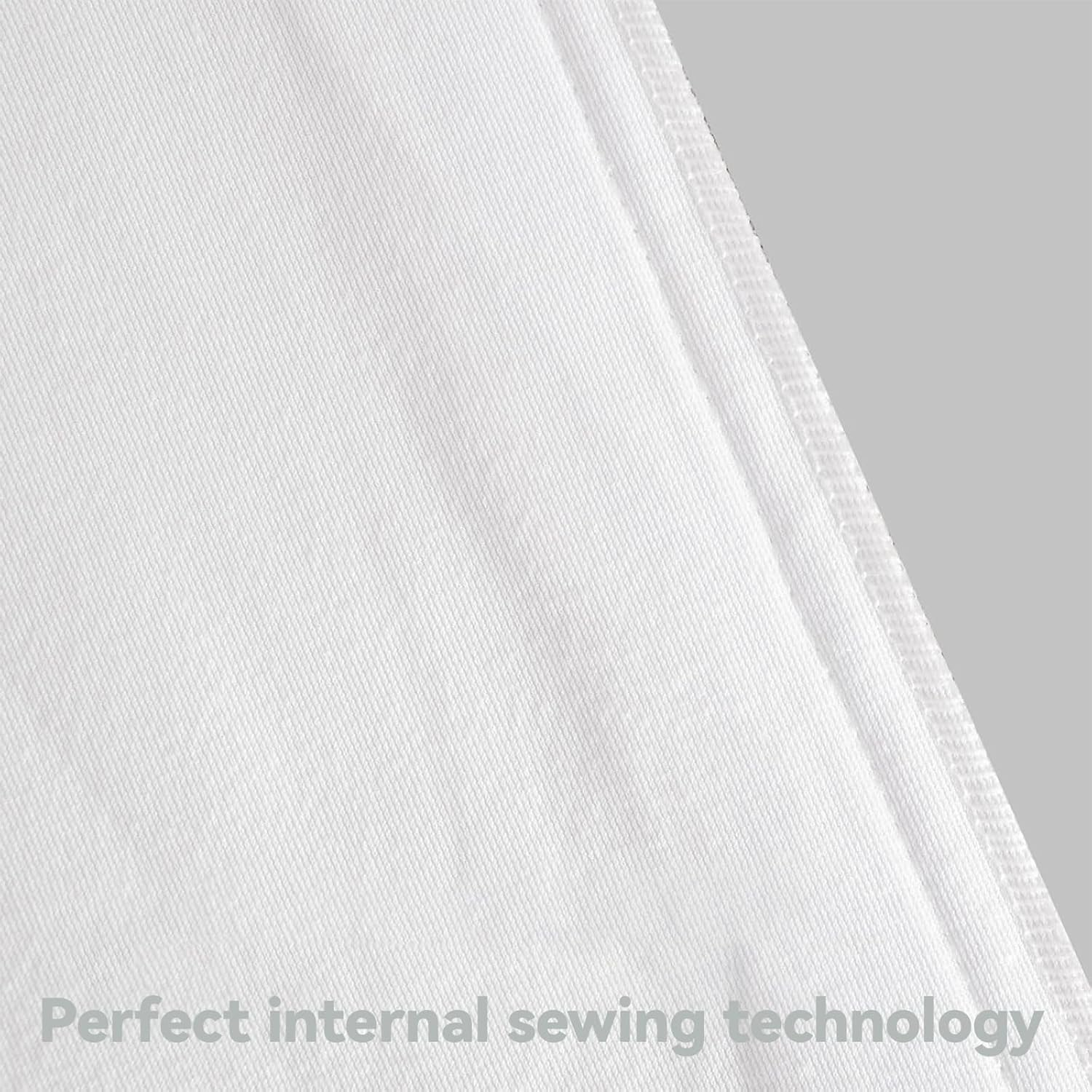 Tzylomirx Cushion Covers - Boho Fringe Tassel Decorative Throw Cushion Covers Case for Couch Sofa Bed Living Room Spring Home Decor, (Creamy White, 50X50Cm) image number 4