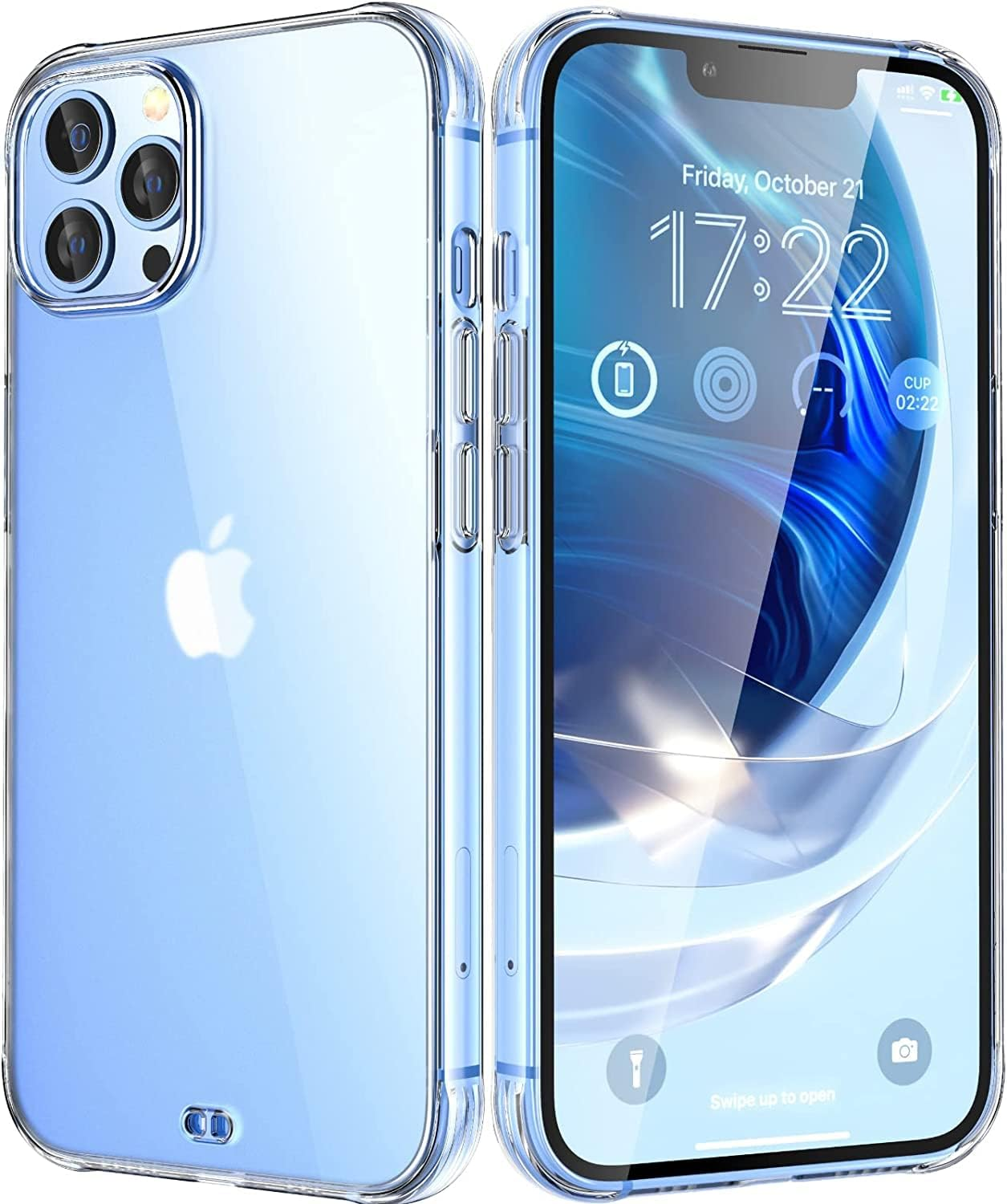 Oribox Case Compatible with Iphone 11, Heavy Duty Shockproof Anti-Fall Clear Case