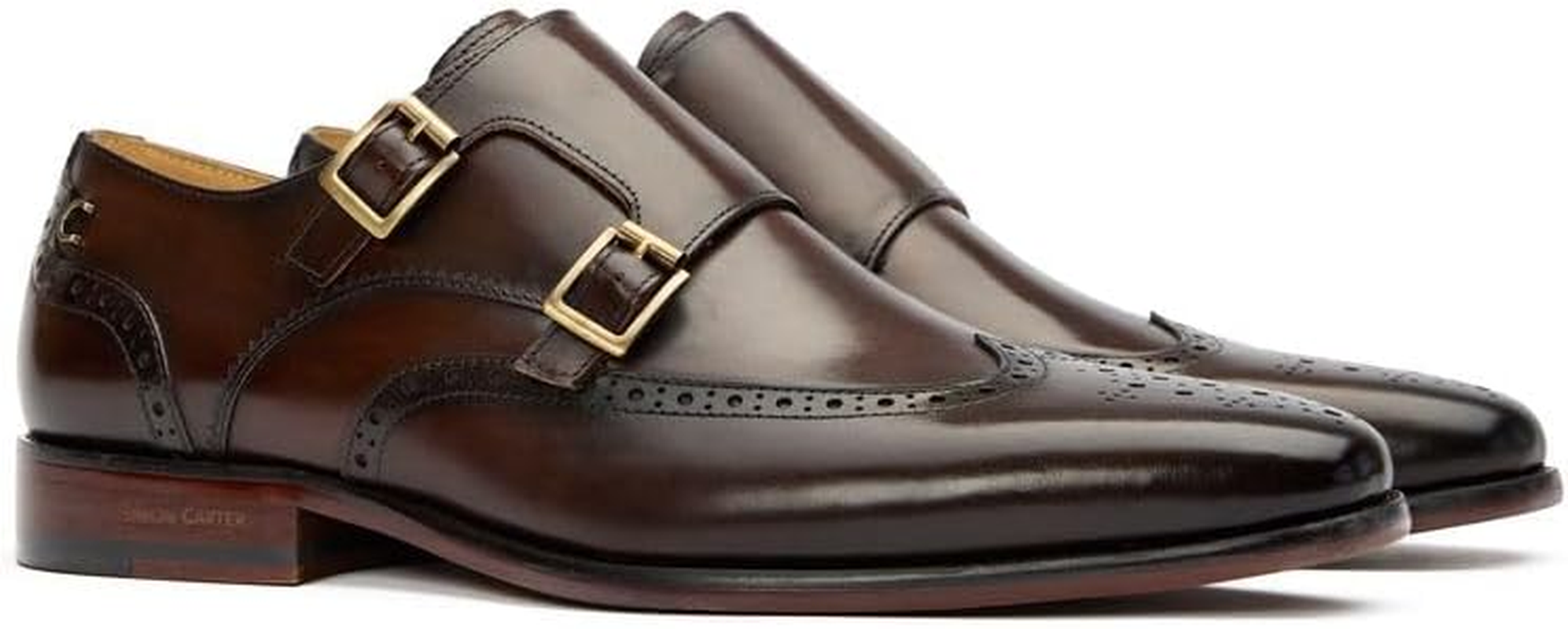 SIMON CARTER Spaniel Shoes US 12.5 Brown