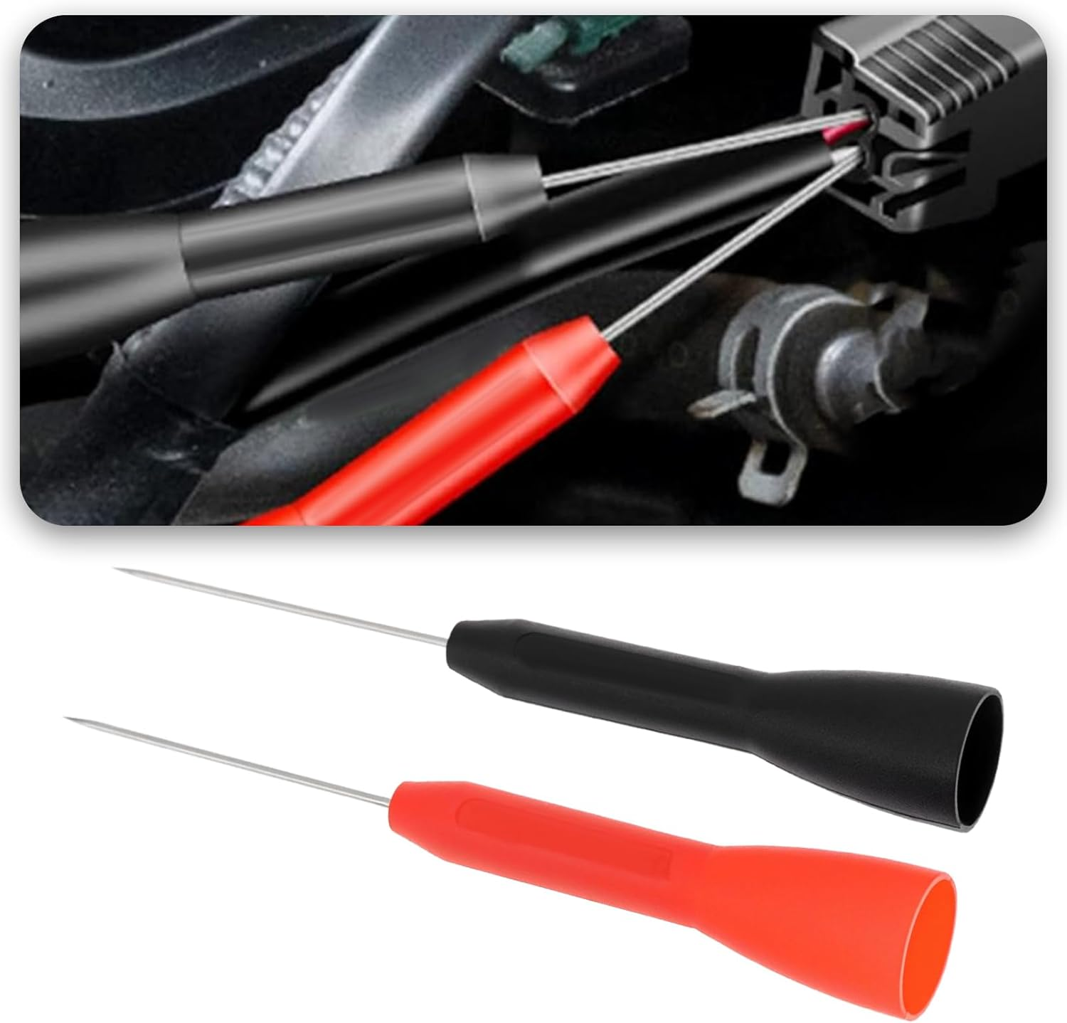 Be in Your Mind 4PCS 1Mm Electrical Test Probes Length 8.5Cm Suitable for Various Multimeters Fit 2Mm Probes Fine image number 4