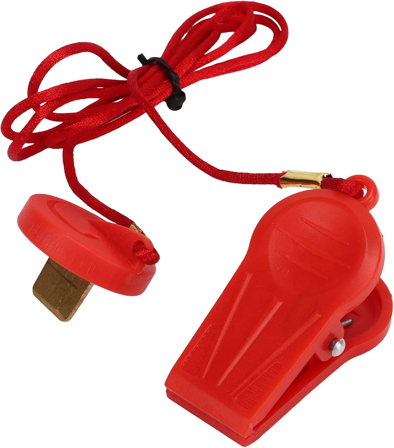 Treadmill Magnet Safety Key, 2Pcs Replacement Treadmill Safety Key, Running Machine Emergency Stop Switch, Universal Fit Most Treadmill Magnet Security Lock image number 2