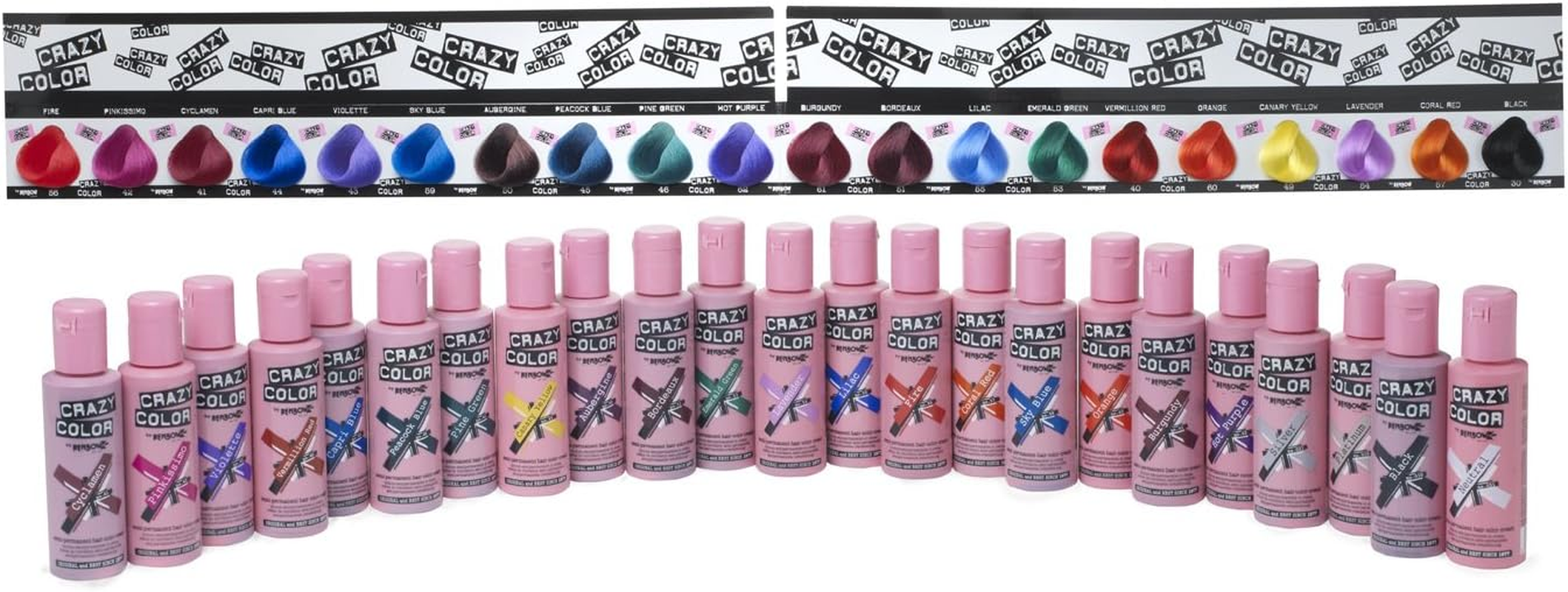 Crazy Color Semi Permanent Hair Colour, 045 Peacock Blue, 100 Ml image number 7