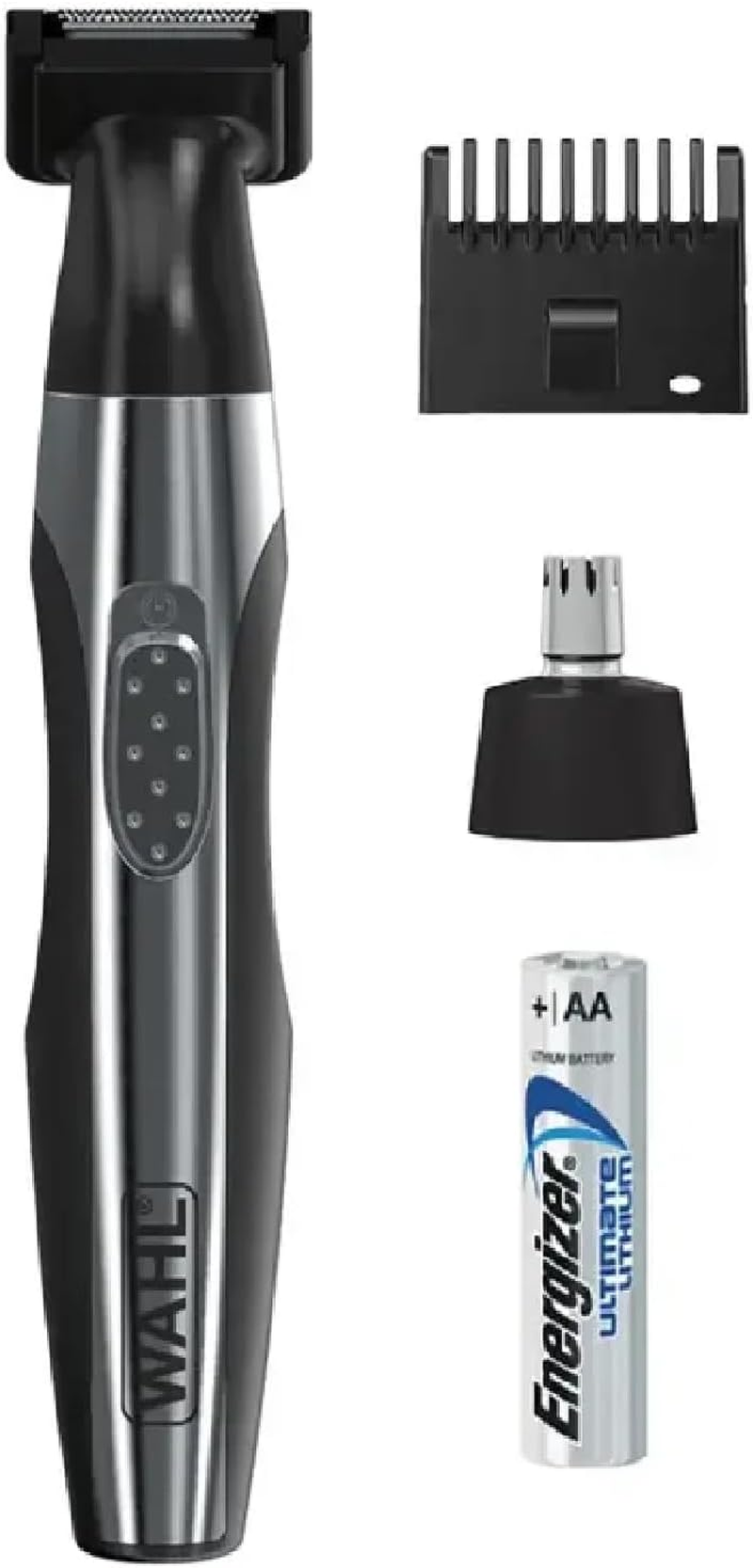 Wahl Hair Clipper Color Pro Cord/Cordless 18 Piece Kit + Wahl Trimmer image number 1