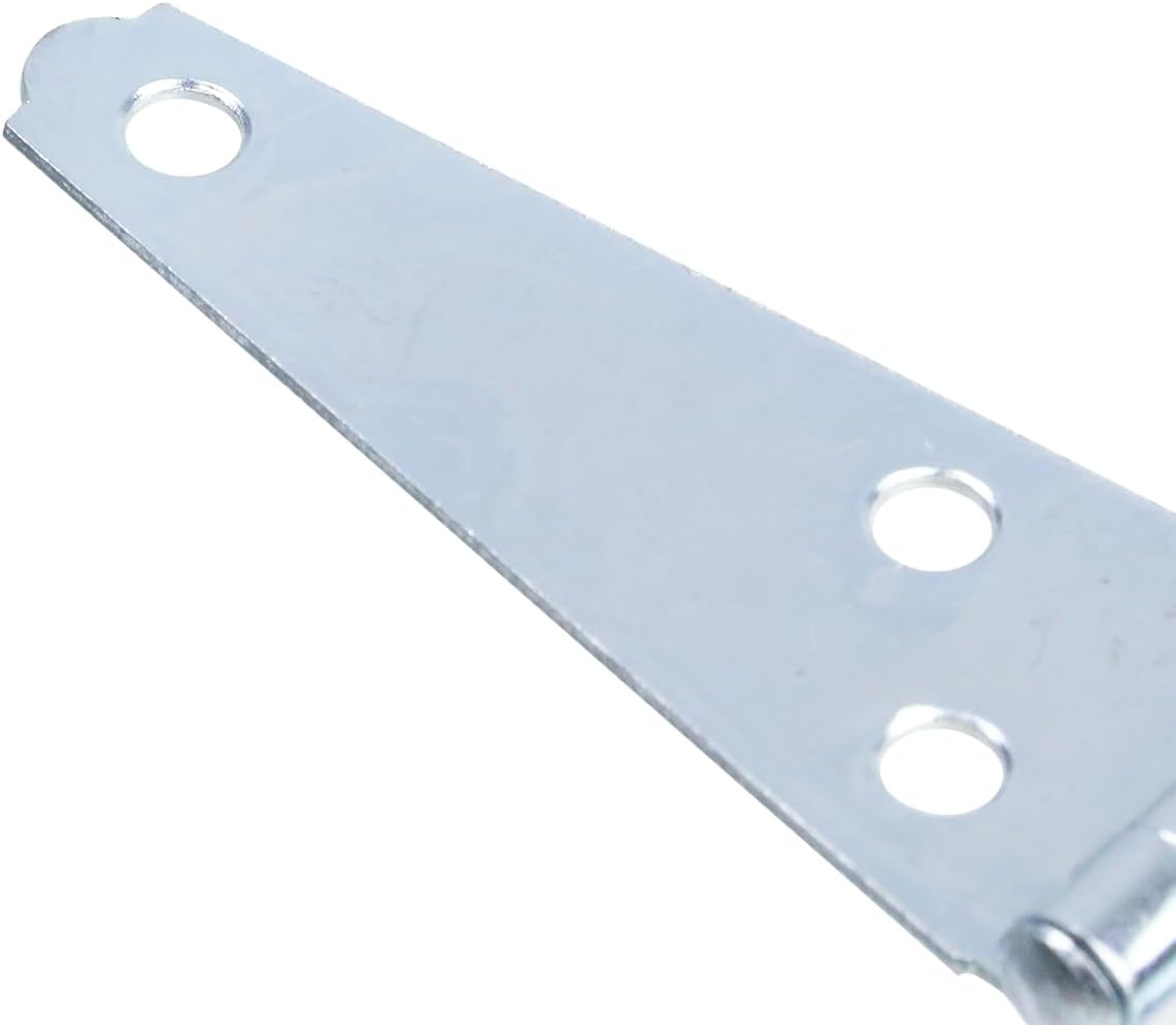 Geesatis 6 Pcs Hinges Heavy Duty Hinge 3 Inch Cabinet Closet Latch Door Hinge, with Mounting Screws image number 5