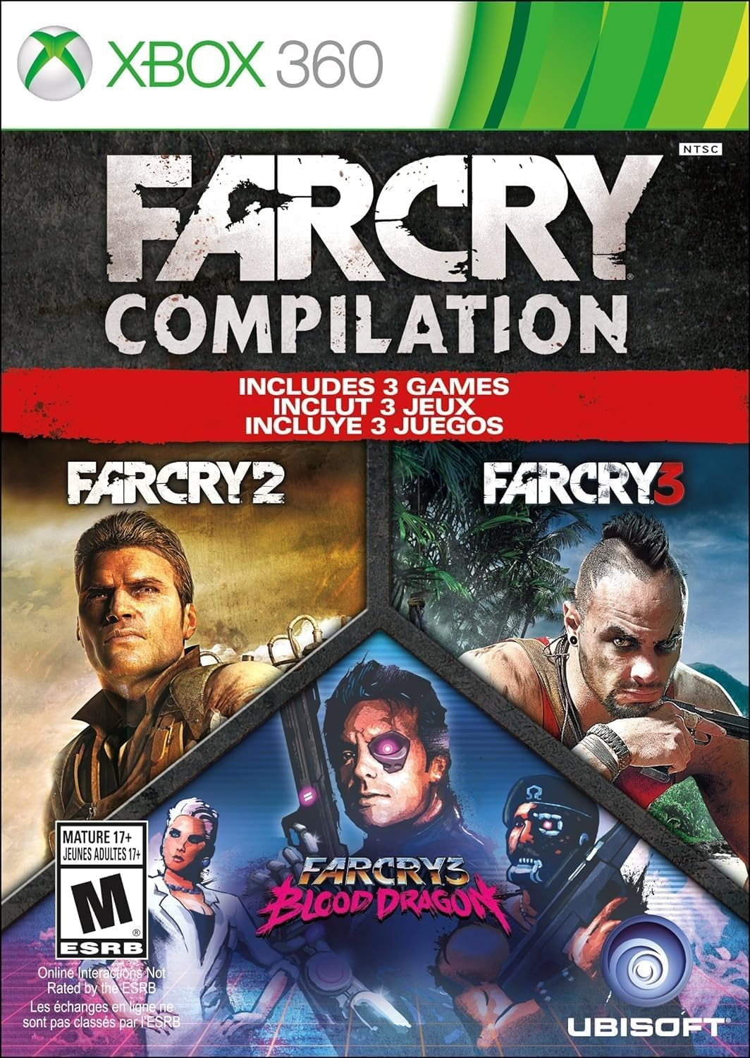 Ubisoft Far Cry Compilation Xbox 360 Video Games image number 1