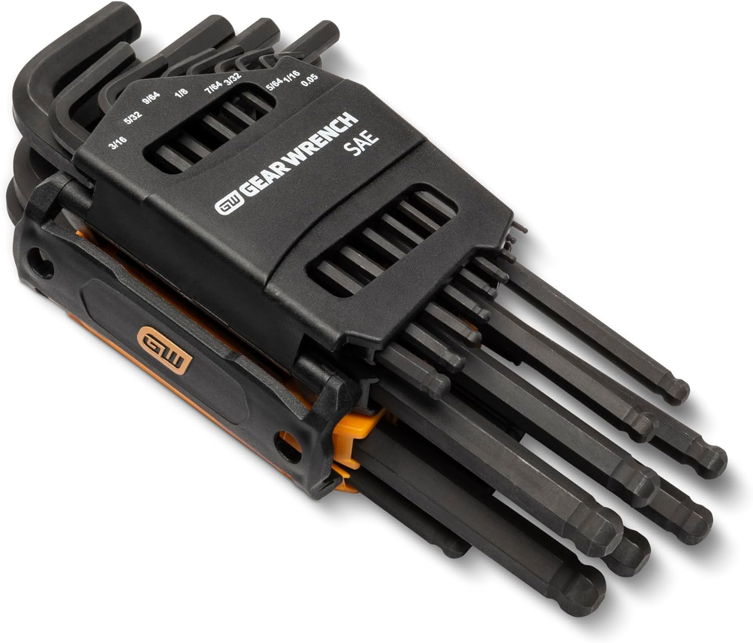 GEARWRENCH 26 Piece Sae/Metric Ball End Long Arm Hex Key Set - 83505 image number 6