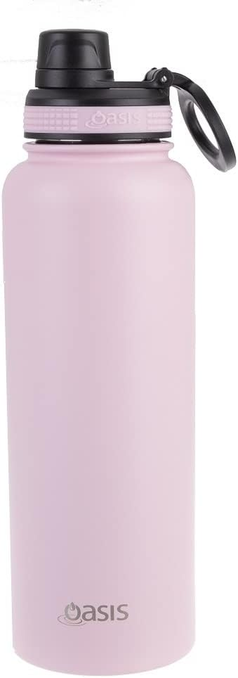 OASIS STAINLESS STEEL CHALLENGER SPORTS BOTTLE with SCREW CAP 1.1L - CARNATION image number 1