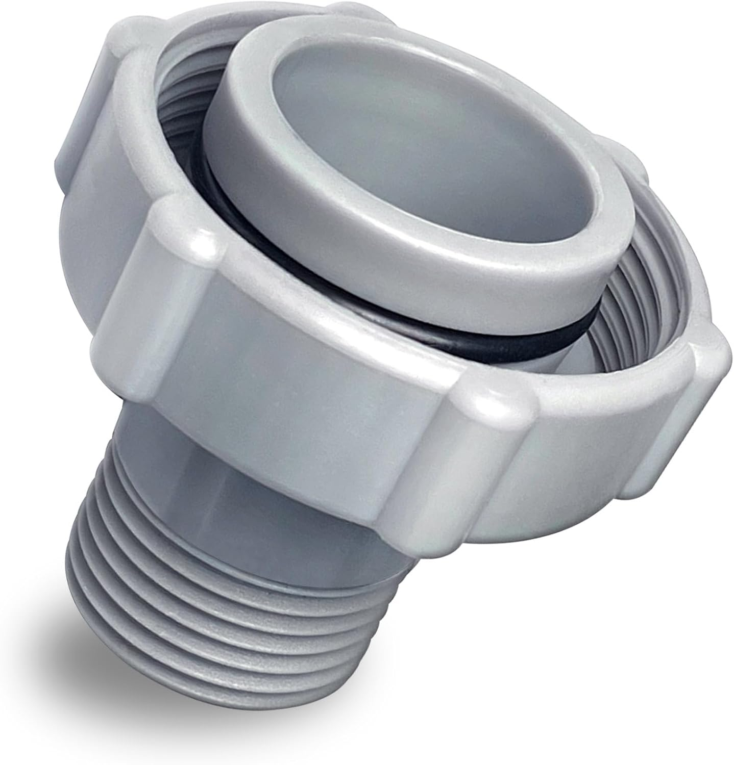 Pool Drain Fitting Connects Fits for Coleman Pools, Id1.5-Inch Connect to the Bottom of the Pool and Od1.0-Inch Connect to the Garden Pipe image number 5
