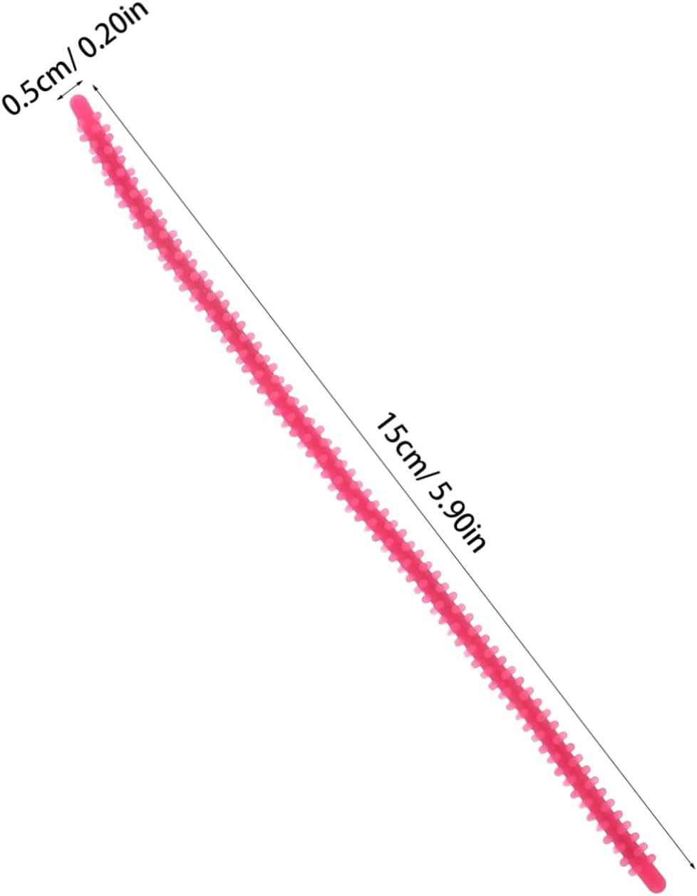 20Pcs Flexible Perm Rods Silicone Hair Curlers Styling Kit for Short Hair Dreadlocks Home Salon Use Perm Rods image number 2