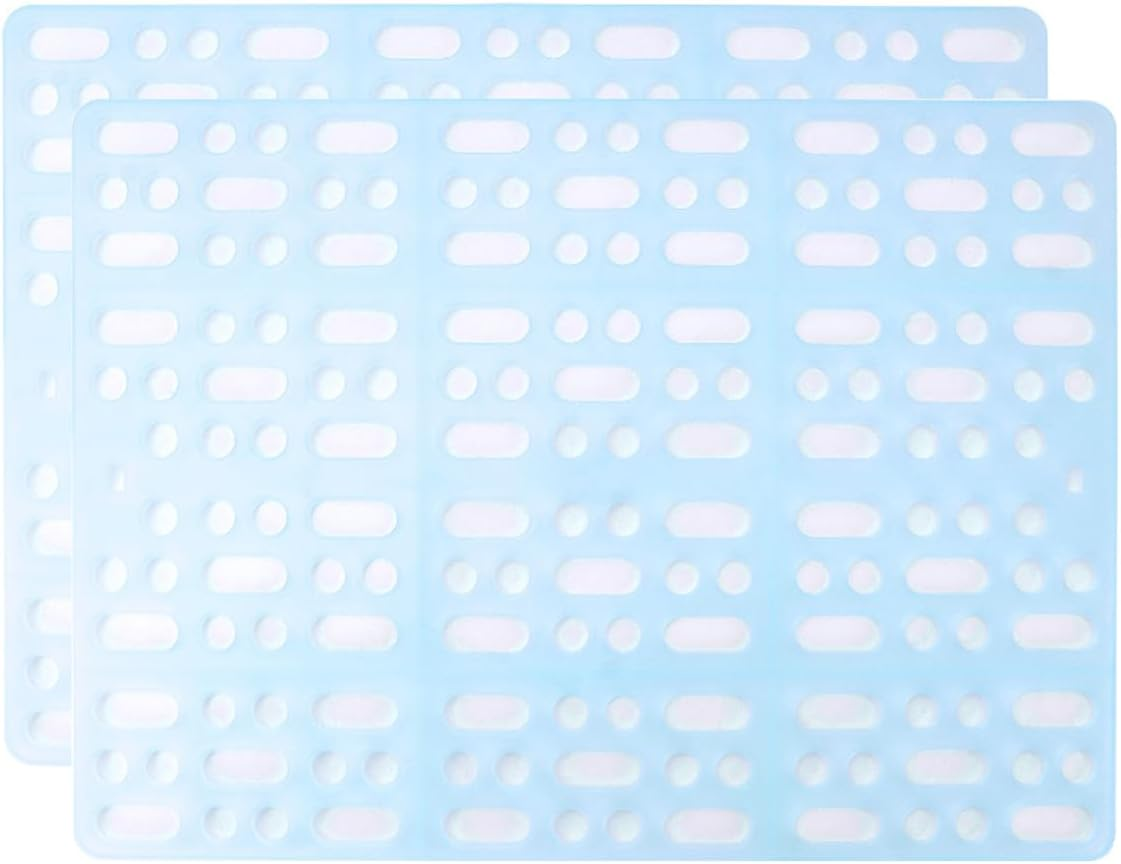 AIMALL 2Pcs Large Plastic Mat for Pet Rabbits, Guinea Pigs, Chinchillas, and Hedgehogs, Durable and Comfortable Foot Mat