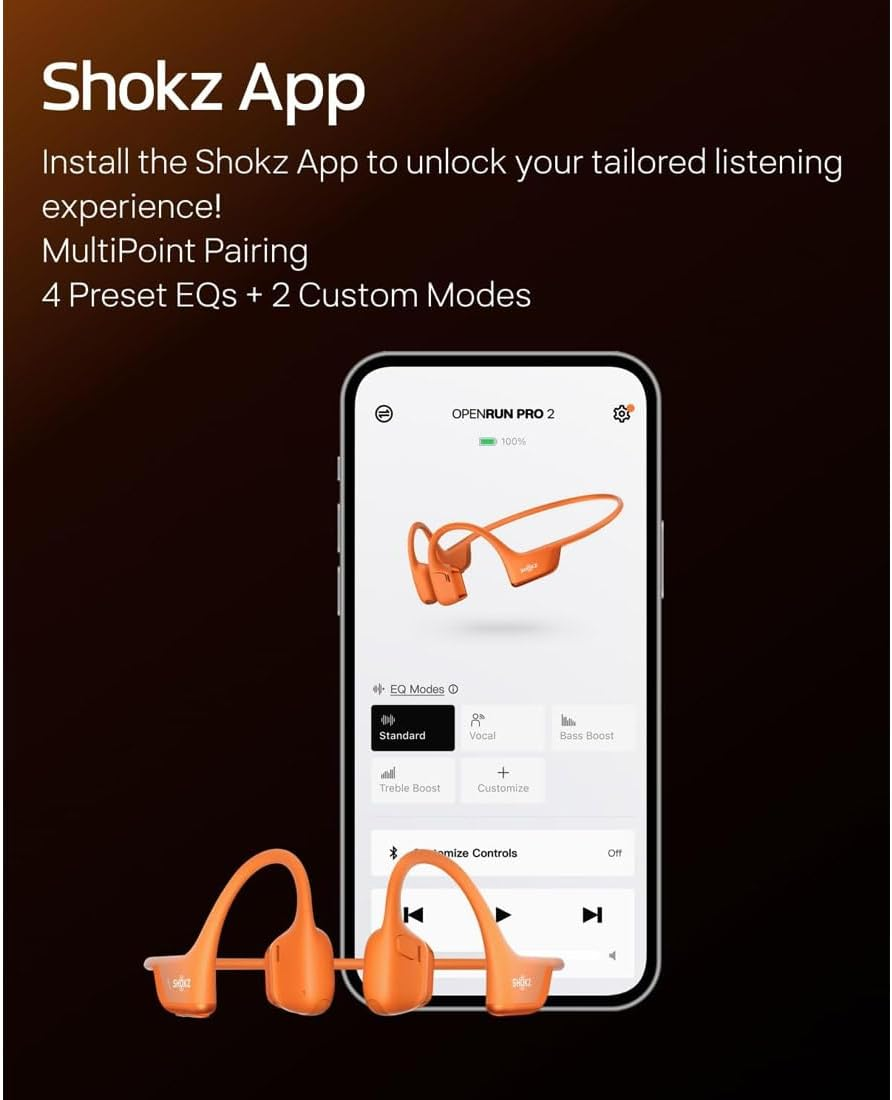 Shokz Openrun Pro 2 Mini Bone Conduction Sports Headphones image number 2