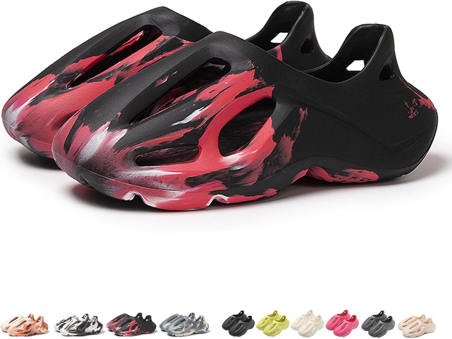 LOSD Foam Runner Shoes, Cloud Slides, Anti-Slip Quick-Drying Fashion Beach Shoes image number 7