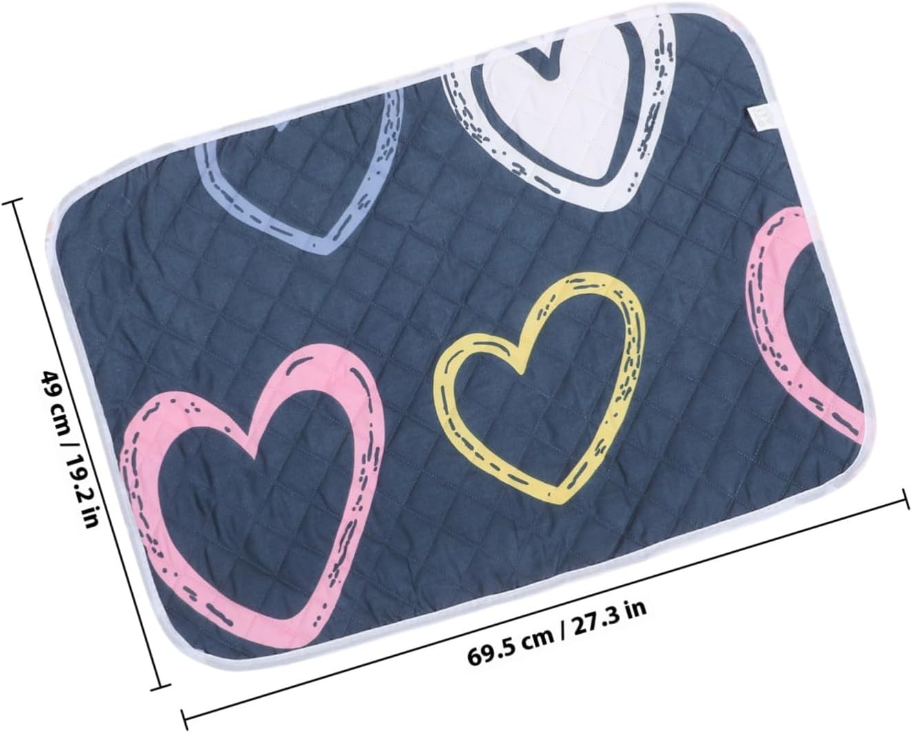 Minkissy Breathable Incontinence Bed Pad for Elderly and Mobility-Impaired Reusable Cotton EVA Cushion with Non-Slip Bottom Washable Protective Pad for Urine Stains and Physiological Period image number 2